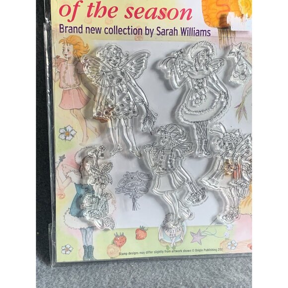 Fairies of the Season Collection By Sarah Williams Clear Stamps Crafting & Scrap - Picture 2 of 6